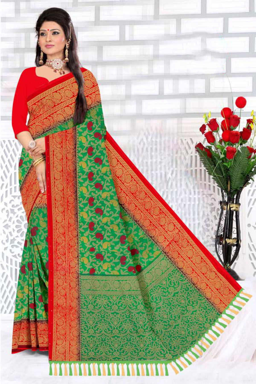 Renial Printed 2 New Latest Designer Ethnic Wear Saree Collection